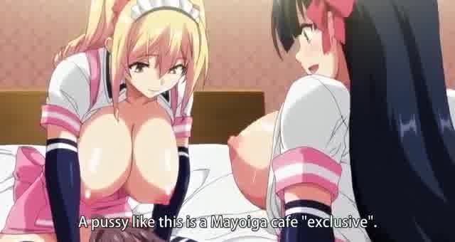 Two Girls Or One Boy Kiss And Fuck - Mayohiga No Onee San 1 - Hentai.video